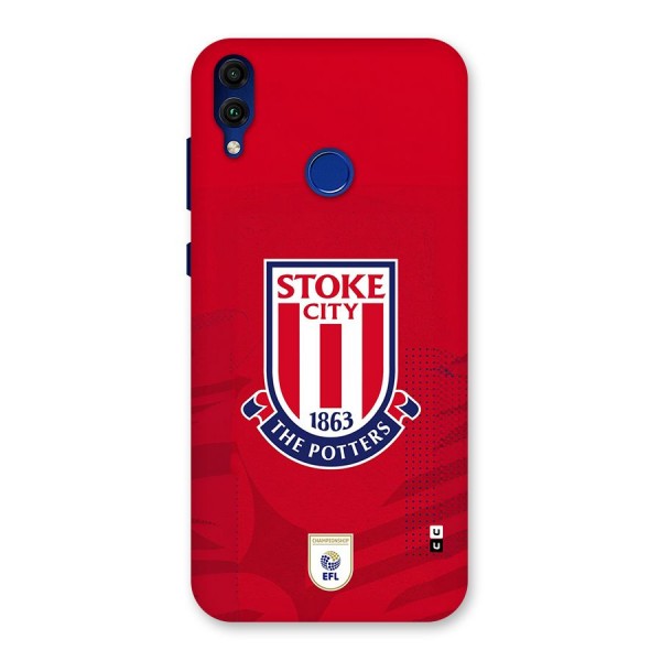 Stoke City Back Case for Honor 8C