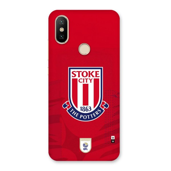 Stoke City Back Case for Mi A2