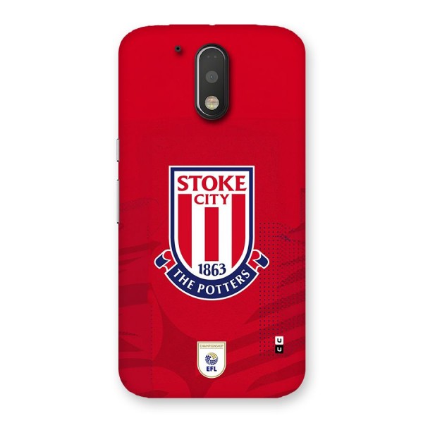 Stoke City Back Case for Moto G4