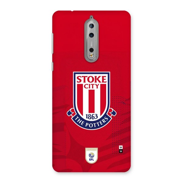 Stoke City Back Case for Nokia 8