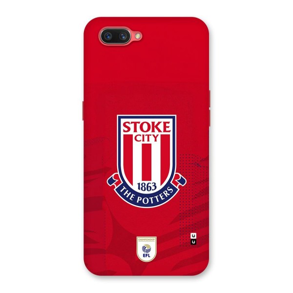 Stoke City Back Case for Oppo A3s