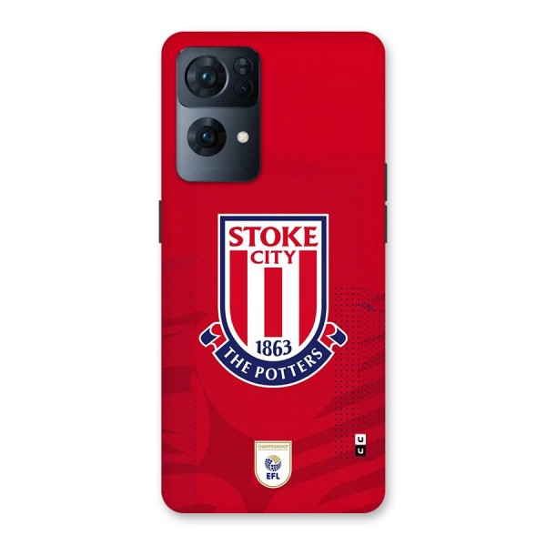 Stoke City Back Case for Oppo Reno7 Pro 5G