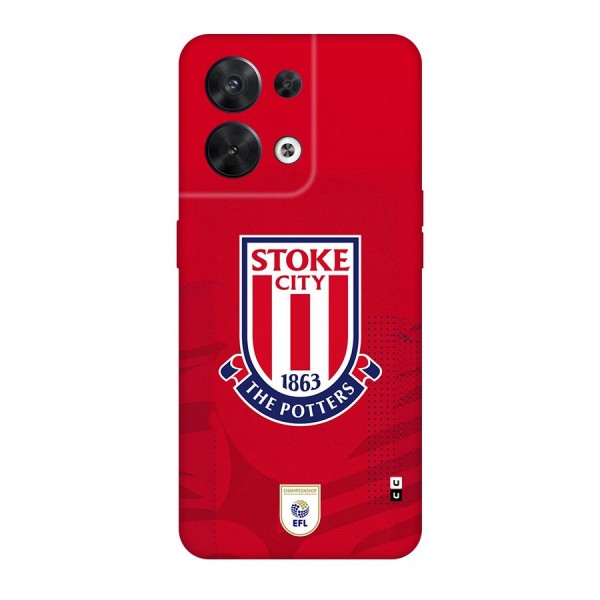 Stoke City Back Case for Oppo Reno8 5G