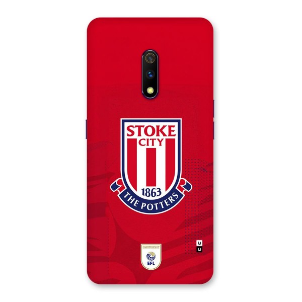 Stoke City Back Case for Realme X