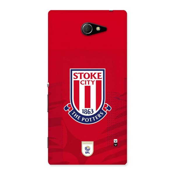 Stoke City Back Case for Xperia M2