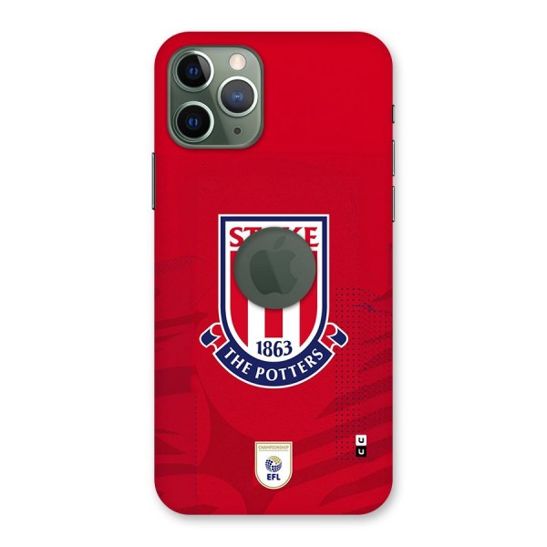 Stoke City Back Case for iPhone 11 Pro Logo Cut