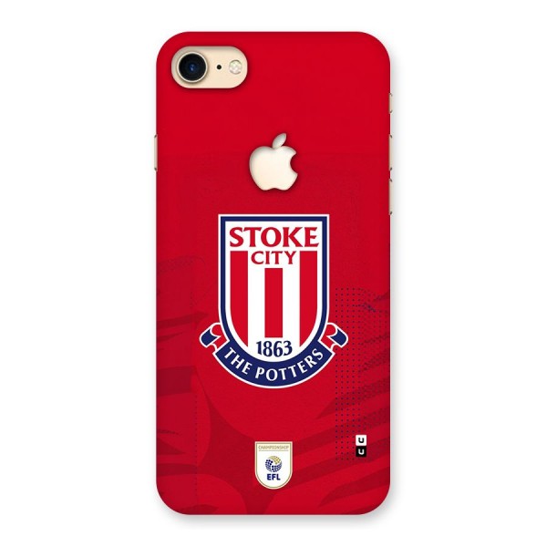 Stoke City Back Case for iPhone 7 Apple Cut