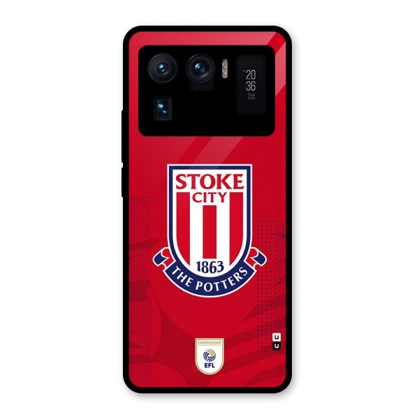 Stoke City Glass Back Case for Mi 11 Ultra