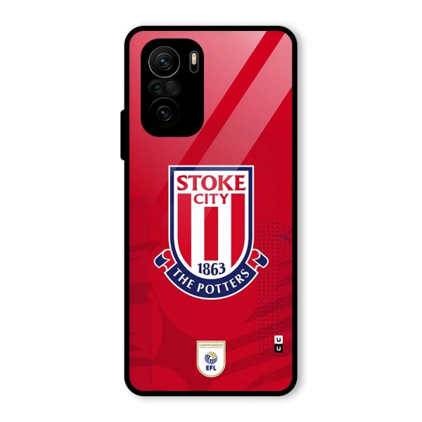 Stoke City Glass Back Case for Mi 11x