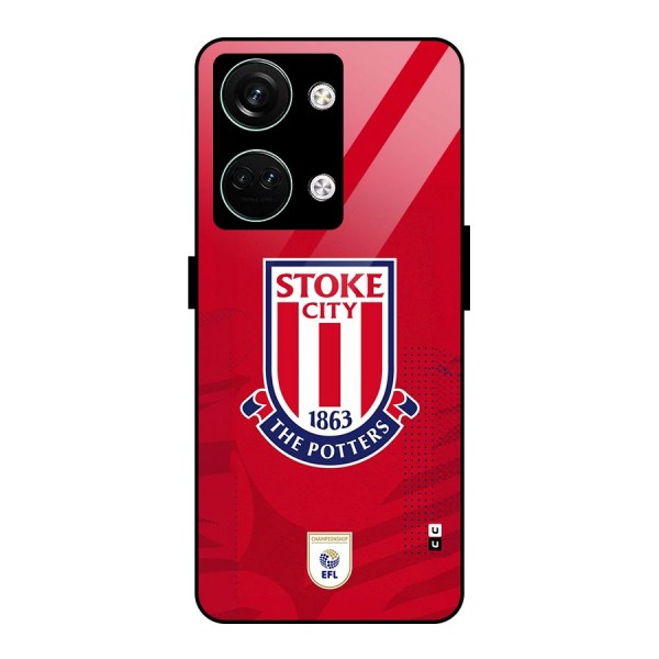 Stoke City Glass Back Case for Oneplus Nord 3