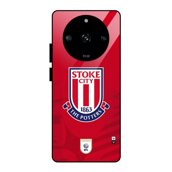 Stoke City Glass Back Case for Realme Narzo 60 5G