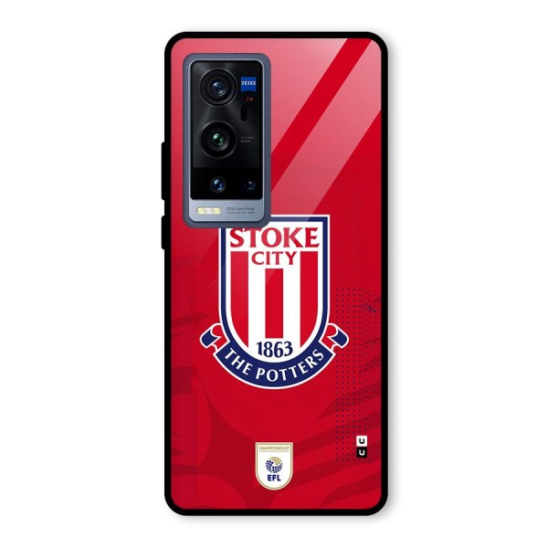 Stoke City Glass Back Case for Vivo X60 Pro Plus