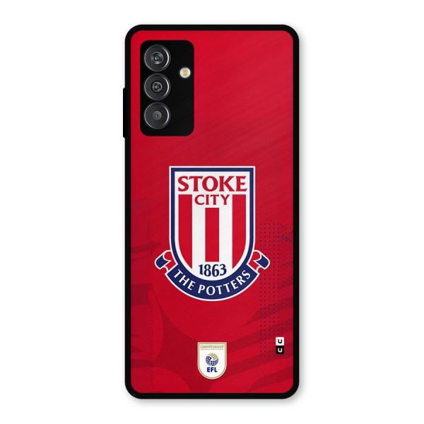 Stoke City Metal Back Case for Galaxy F13