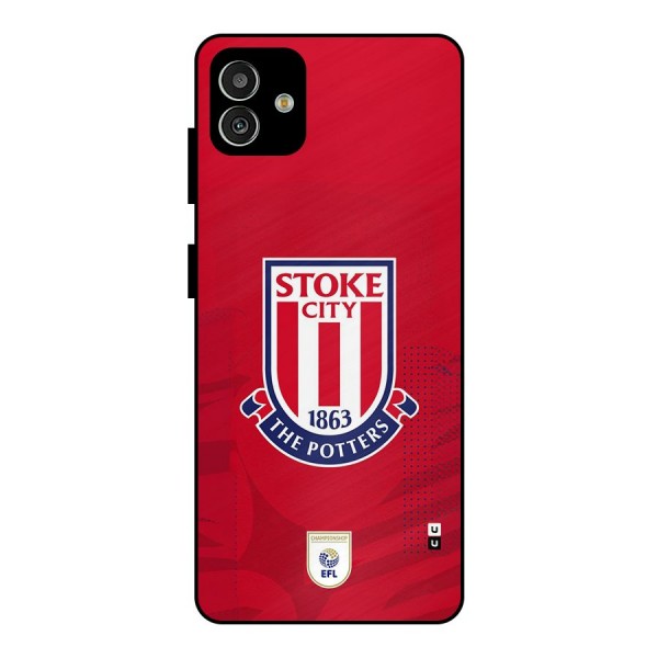 Stoke City Metal Back Case for Galaxy M13 5G