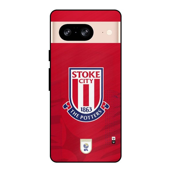 Stoke City Metal Back Case for Google Pixel 8