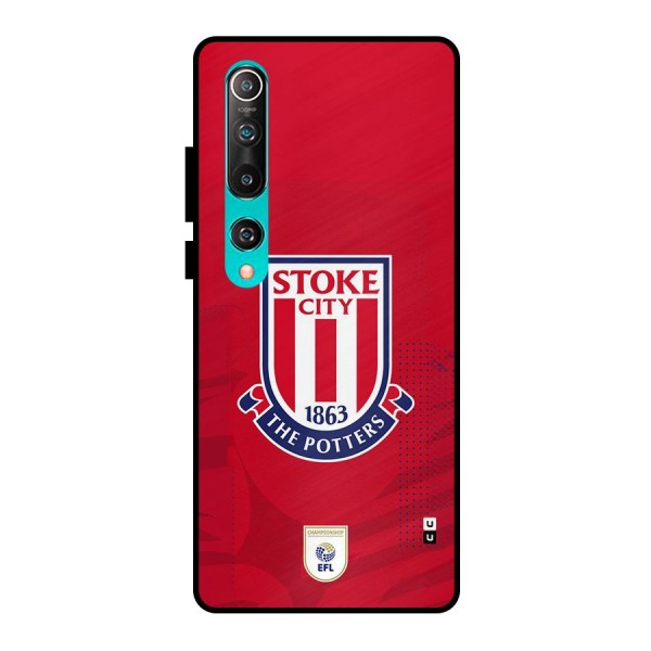 Stoke City Metal Back Case for Mi 10