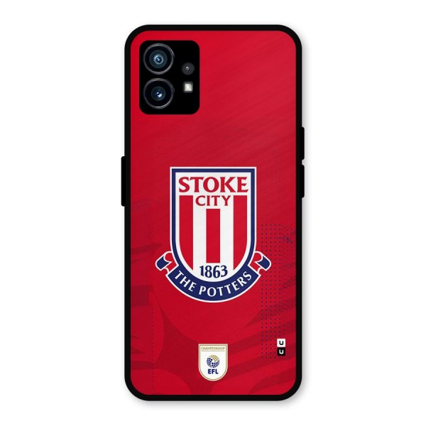 Stoke City Metal Back Case for Nothing Phone 1