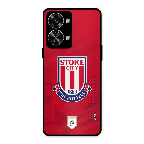 Stoke City Metal Back Case for OnePlus Nord 2T