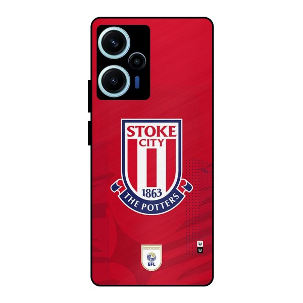 Stoke City Metal Back Case for Poco F5