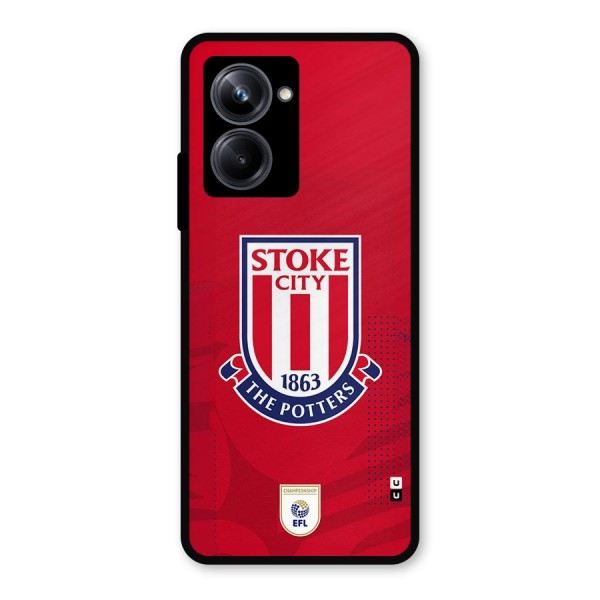 Stoke City Metal Back Case for Realme 10 Pro