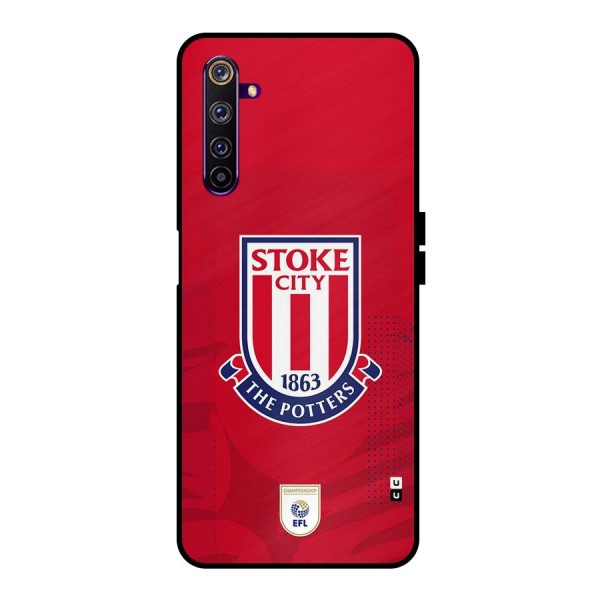 Stoke City Metal Back Case for Realme 6 Pro