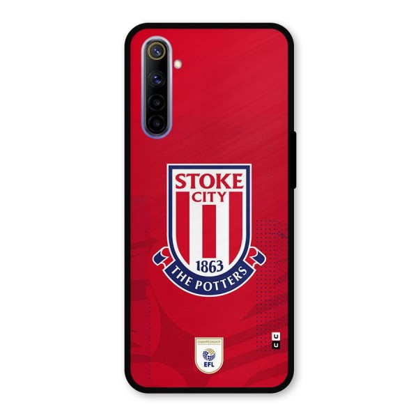 Stoke City Metal Back Case for Realme 6i