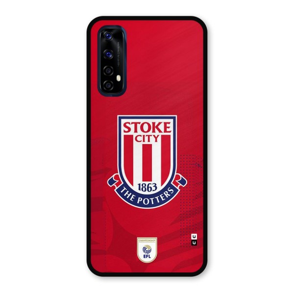 Stoke City Metal Back Case for Realme 7