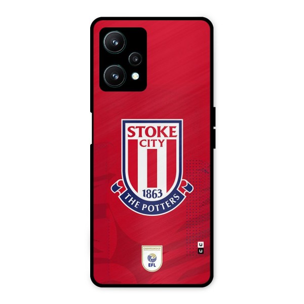 Stoke City Metal Back Case for Realme 9 Pro 5G