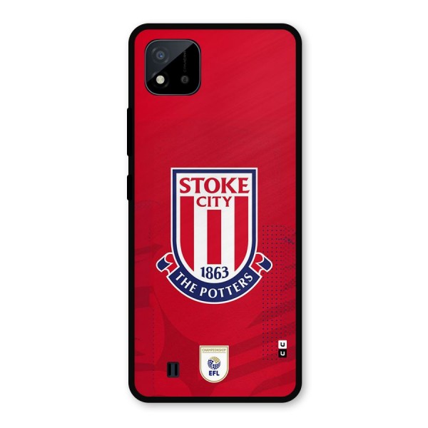 Stoke City Metal Back Case for Realme C11 2021