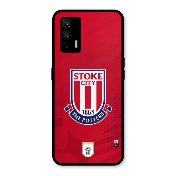 Stoke City Metal Back Case for Realme GT 5G