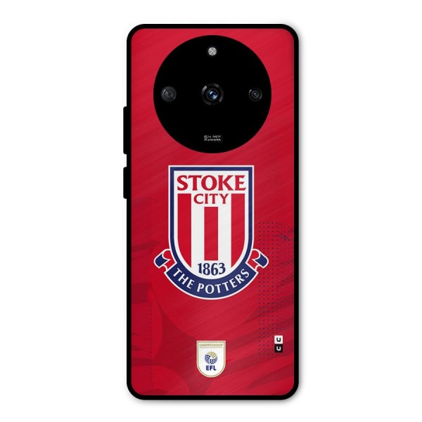 Stoke City Metal Back Case for Realme Narzo 60 5G