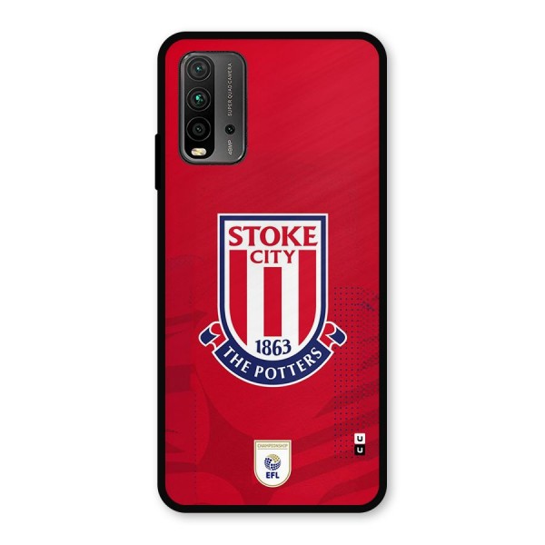 Stoke City Metal Back Case for Redmi 9 Power