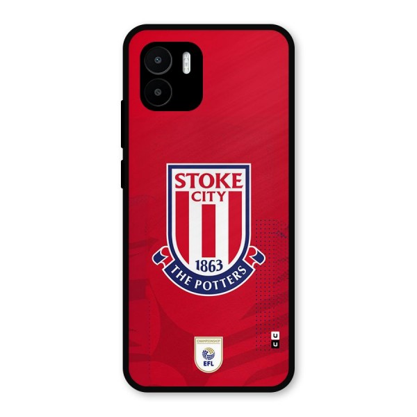 Stoke City Metal Back Case for Redmi A1