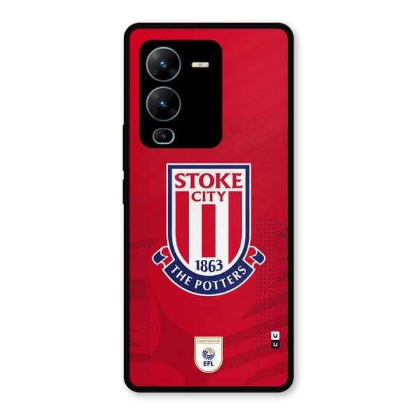 Stoke City Metal Back Case for Vivo V25 Pro