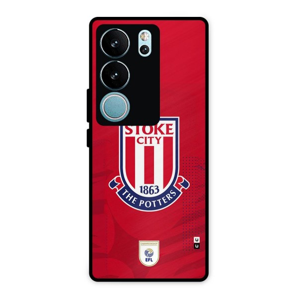 Stoke City Metal Back Case for Vivo V29 Pro