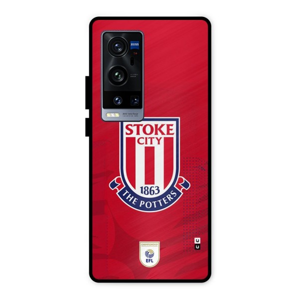 Stoke City Metal Back Case for Vivo X60 Pro Plus