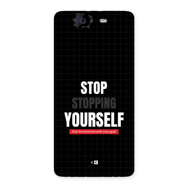 Stop Stopping Yourself Back Case for Canvas Knight A350