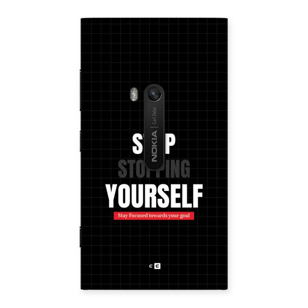 Stop Stopping Yourself Back Case for Lumia 920