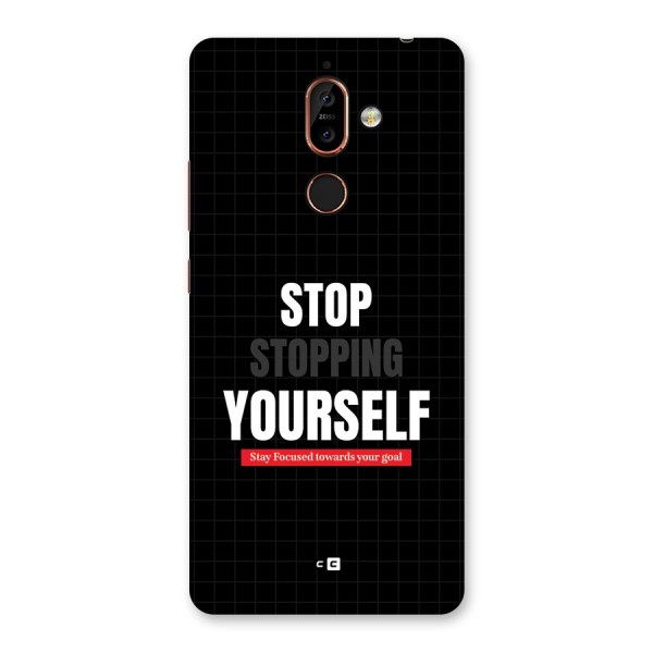 Stop Stopping Yourself Back Case for Nokia 7 Plus