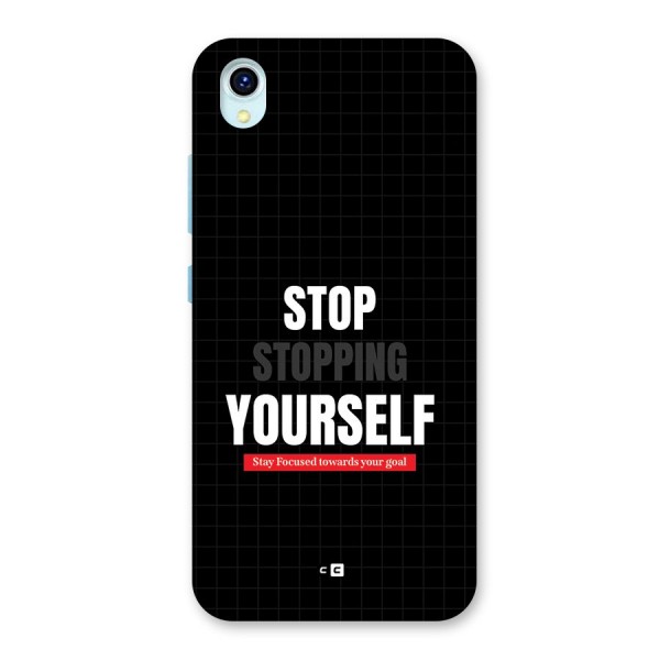 Stop Stopping Yourself Back Case for Vivo Y1s