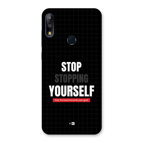 Stop Stopping Yourself Back Case for Zenfone Max Pro M2