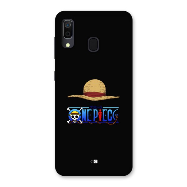 Straw Hat Back Case for Galaxy A30