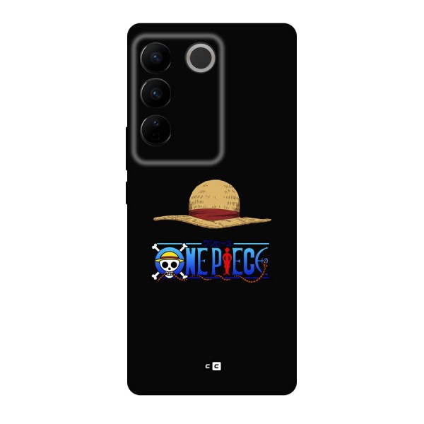 Straw Hat Back Case for Vivo V27