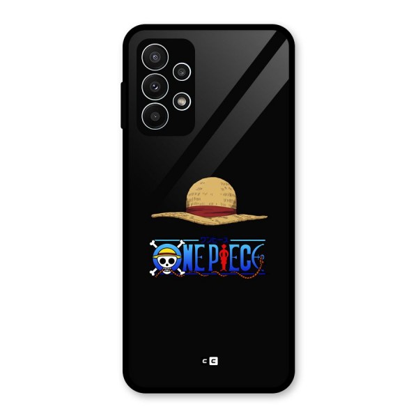 Straw Hat Glass Back Case for Galaxy A23