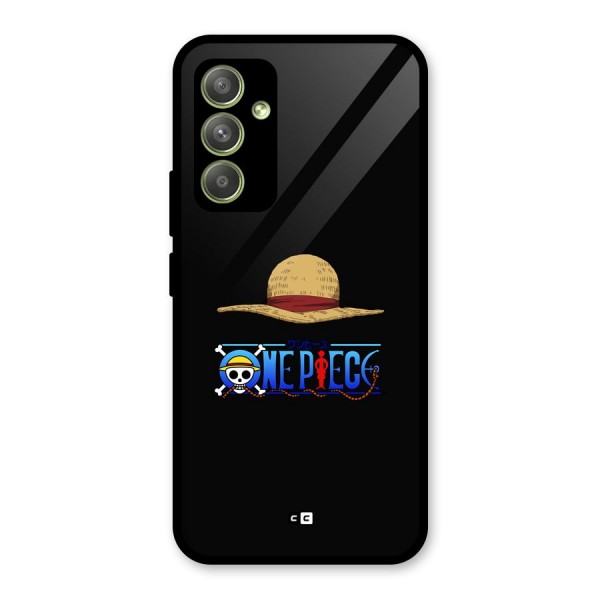 Straw Hat Glass Back Case for Galaxy A54