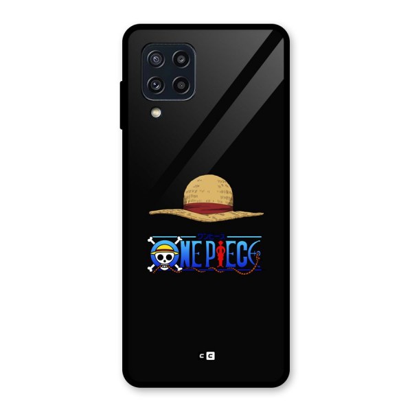 Straw Hat Glass Back Case for Galaxy M32