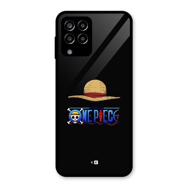 Straw Hat Glass Back Case for Galaxy M33