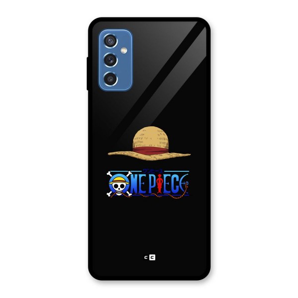 Straw Hat Glass Back Case for Galaxy M52 5G