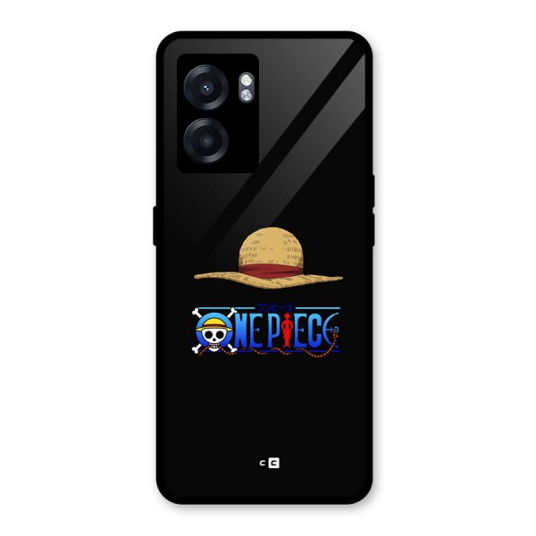 Straw Hat Glass Back Case for Oppo K10 (5G)