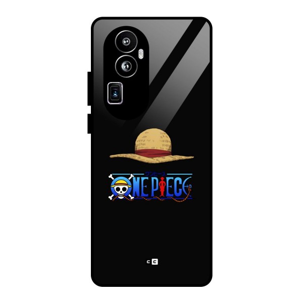 Straw Hat Glass Back Case for Oppo Reno10 Pro Plus